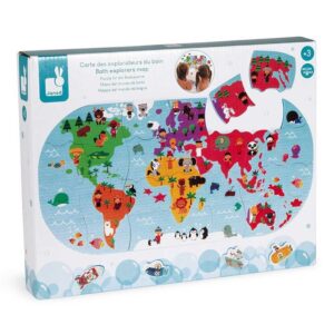 Toy Puzzle JANOD Banyo Kaşifleri Haritası J04719