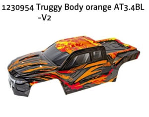 Truggy Gövde turuncu AT3.4BL-V2