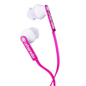 URBANISTA Stereo Ibiza pembe mikrofonlu kulaklık