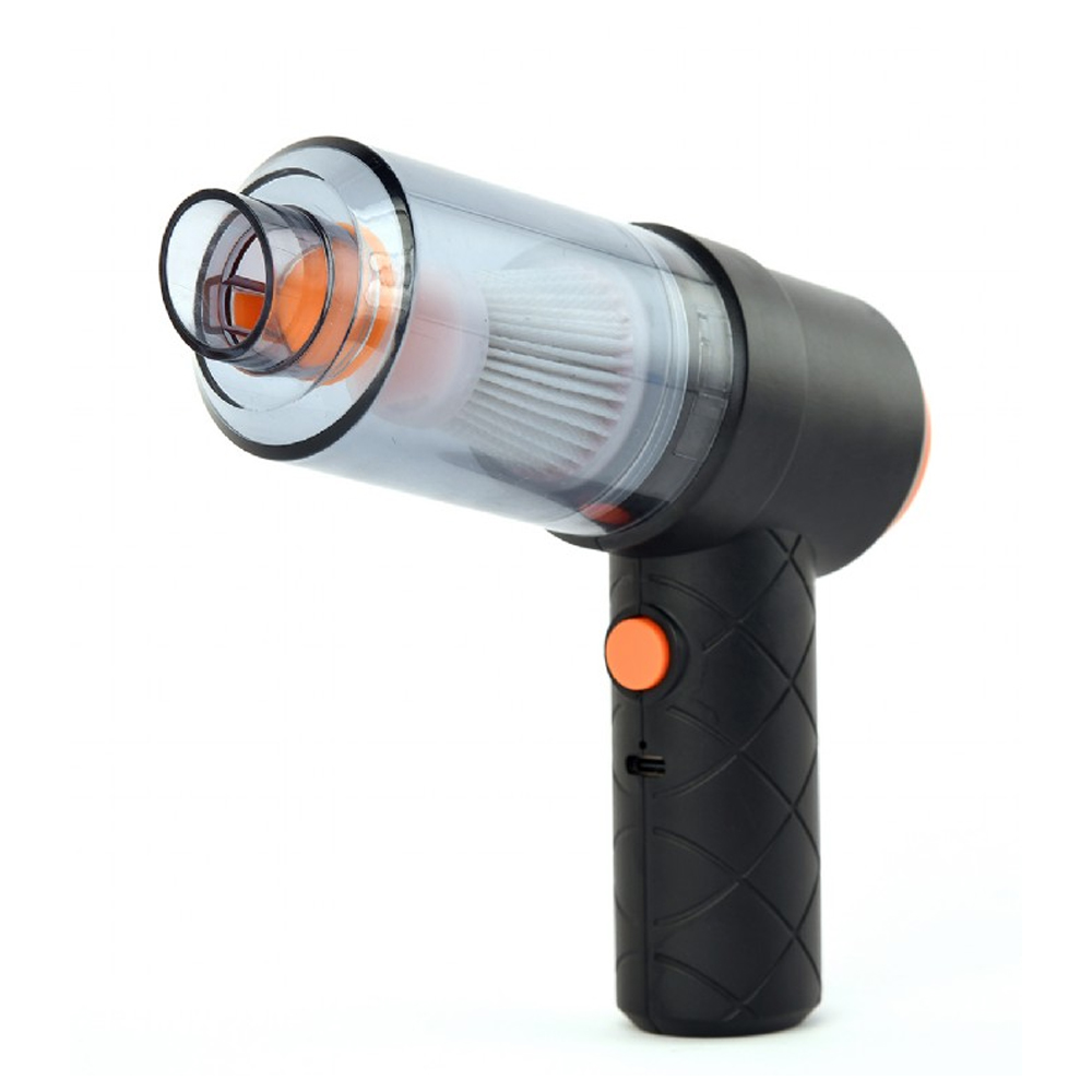 GEMBIRD CK-MVC-01 Şarjlı Mini Elektrikli Süpürge 2-in-1 Siyah