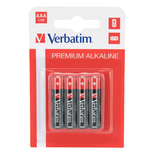 VERBATIM Premium 1.5V AAA Alkalin Pil 4'lü 49920
