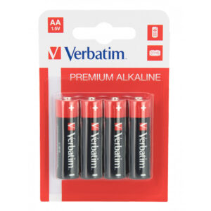VERBATIM Premium Alkalin Pil 1.5V AA 4'lü 49921