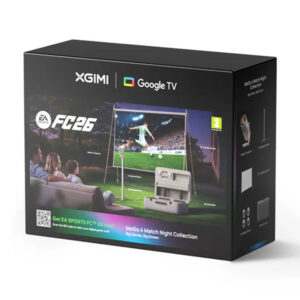 Video Projector XGIMI MoGo 4 Match Night Collection WK08K FC26 Bundle grey