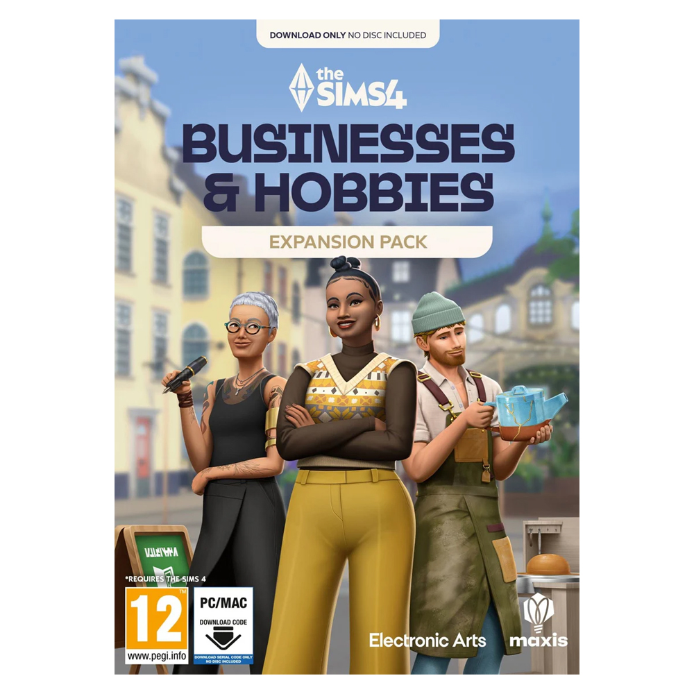 PC Oyun The Sims 4: İşletmeler ve Hobiler EP18 Genişleme Paketi (Kutu İçinde Kod)