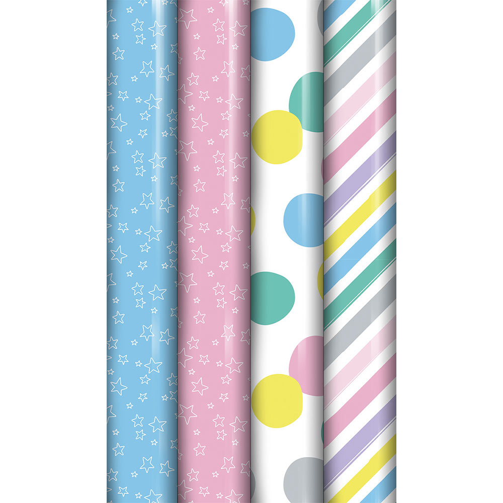 Hediye Paketleme Kağıdı Bebek 3m EUROWRAP 34798-GWC
