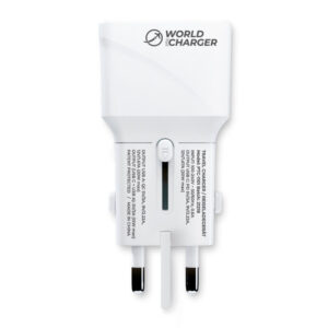 Wall World Şarj Cihazı USB-A/USB-C 2 yönlü (PD) PTC-1101 PRIO beyaz