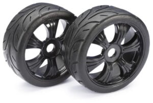 Tekerlek Seti LP Buggy "Street" siyah 1:8 (2)