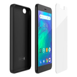 Xiaomi Redmi Go Kılıf MADE FOR MI CASEREDMIGO Siyah + Ekran Koruyucu