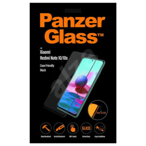 Xiaomi Redmi Note 10/10s PANZERGLASS Temperli Cam Ekran Koruyucu 8039 Siyah