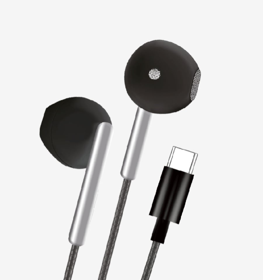 Linktech H46 Kulak İçi Tip-c Kablolu Mikrofonlu Kulaklık