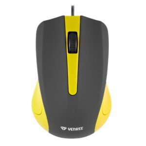 YENKEE Suva YMS 1015YW Kablolu Optik Mouse Siyah/Sarı