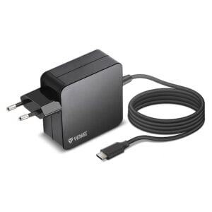 YENKEE YAU C100 USB-C 20V 100W Evrensel Siyah Dizüstü Şarj Cihazı