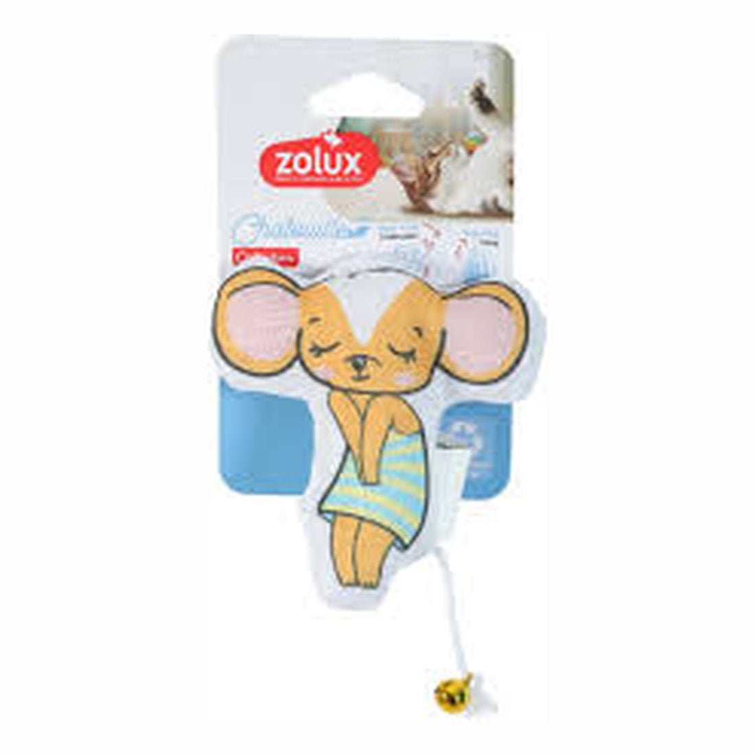 ZOLUX - Zil Sesli Fare Şeklinde Kedi Oyuncağı