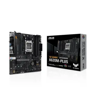 Asus TUF Gaming A620M-PLUS AMD A620 Soket AM5 DDR5 6400(OC)MHz mATX Anakart