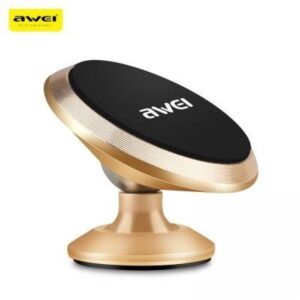 Awei X6 Manyetik Araç Telefon Tutucu, Altın
