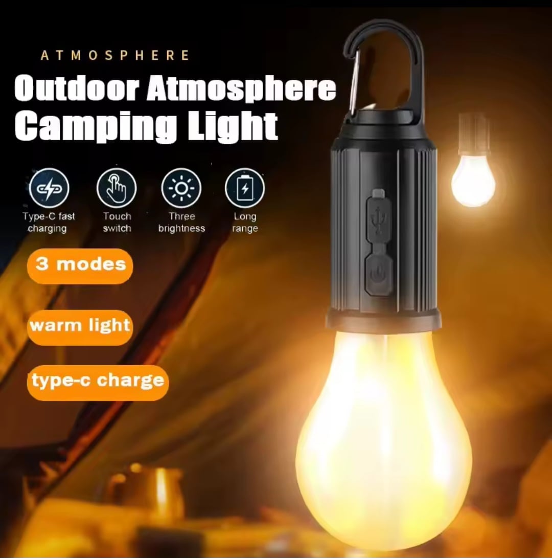 Taşınabilir Şarjlı Led Ampul