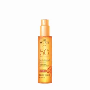 Nuxe Güneşlenme Yağı Yüksek Koruma SPF50 Yüz ve Vücut 150 ml