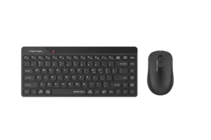 A4 Tech FG2200 Air 2.4 QMini Kablosuz Klavye Mouse Seti, Siyah
