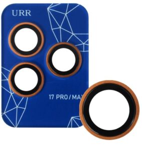 Urr Sapphire Lens Koruyucu İphone 17 Pro Max Turuncu