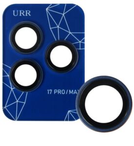 Urr Sapphire Lens Koruyucu İphone 17 Pro Max Mavi