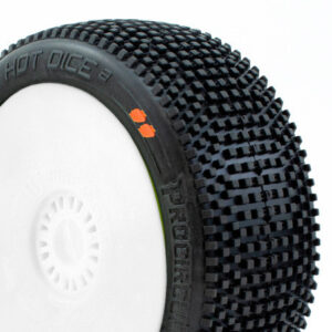 HOT DICES v2 BUGGY S3 (ORTA) ÖN YÜZÜK BEYAZ (2adet)