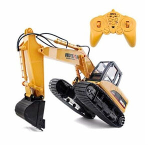 HUINA 1535 1/14 ÖLÇEK RC EKSKAVATÖR 2.4G 15CH DİE CAST KOVASI (YENİ HU1550)