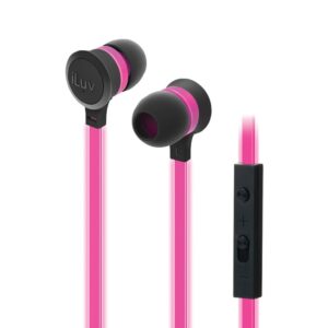 iLuv Neon Glow NEONGLOWSPN Pembe Mikrofonlu Kulak İçi Kulaklık