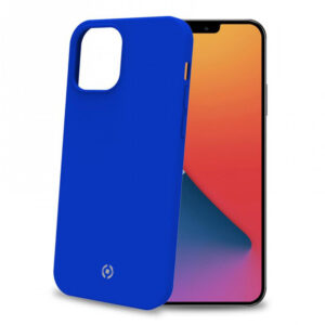 iPhone 12/12 Pro için CELLY Feeling FEELING1004BL Mavi Arka Kapak Kılıf