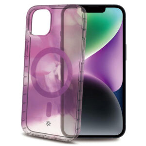 iPhone 15 için CELLY MAGSHADES1053VL Mor Arka Kapak Kılıf