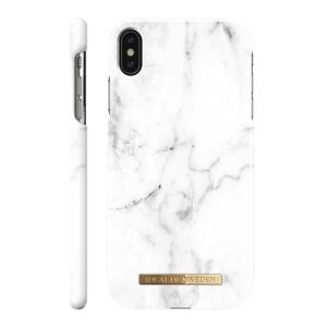 iPhone XS Max Kılıf IDEAL Fashion IDFC-I1865-22 Beyaz Mermer