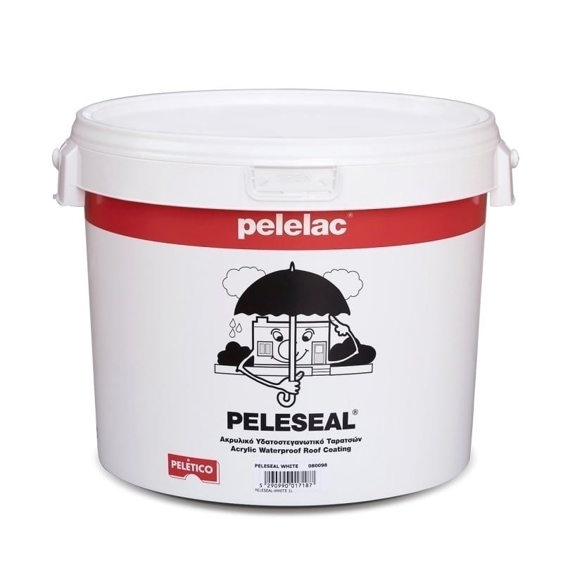 Peleseal® Akrilik Su Geçirmez Çatı Boyası Kiremit Kırmızı 5L