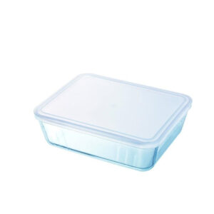Pyrex 244P Pişir & Dondur Dikdörtgen Fırın Kabı Kapaklı 4L