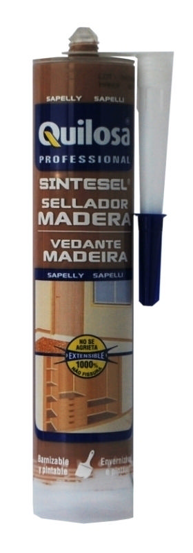 Quilosa Ahşap Derzler İçin Su Bazlı Mastik Sapelli 300Ml