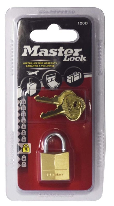 Masterlock Pirinç Asma Kilit 20Mm
