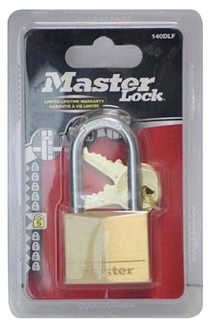 Masterlock Pirinç Asma Kilit 40Mm M/Şakle