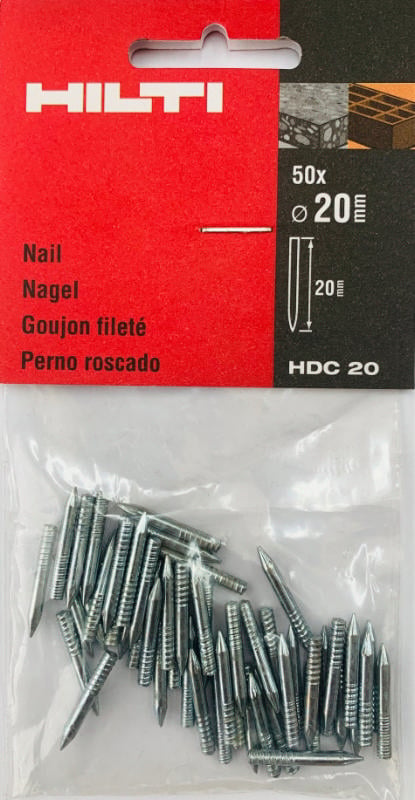 Hilti Dişli Saplama Hdc20/50 Adet