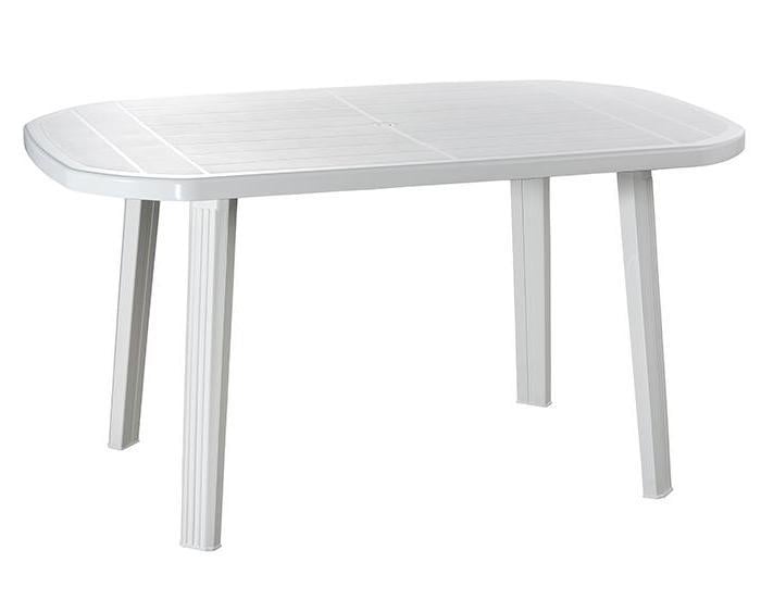 Idea Salomone Oval Masa 135X85Cm Beyaz