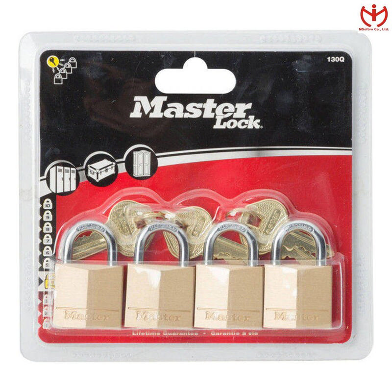 Masterlock Pirinç Asma Kilit 30Mm 4'lü Set