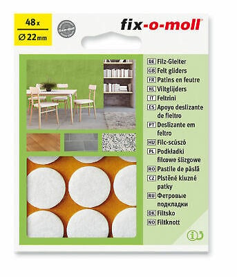 Fix 48 Keçe Kaydırıcı Beyaz 22Mm