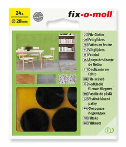 Fix 24 Keçe Kaydırıcı Kahverengi 28Mm