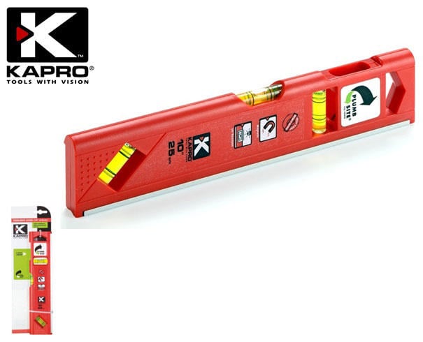 Kapro Toolbox Manyetik Su Terazisi 10" Kartonlu