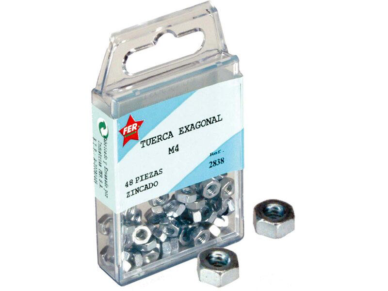 Fer 18 Parça Altıgen Somun M6