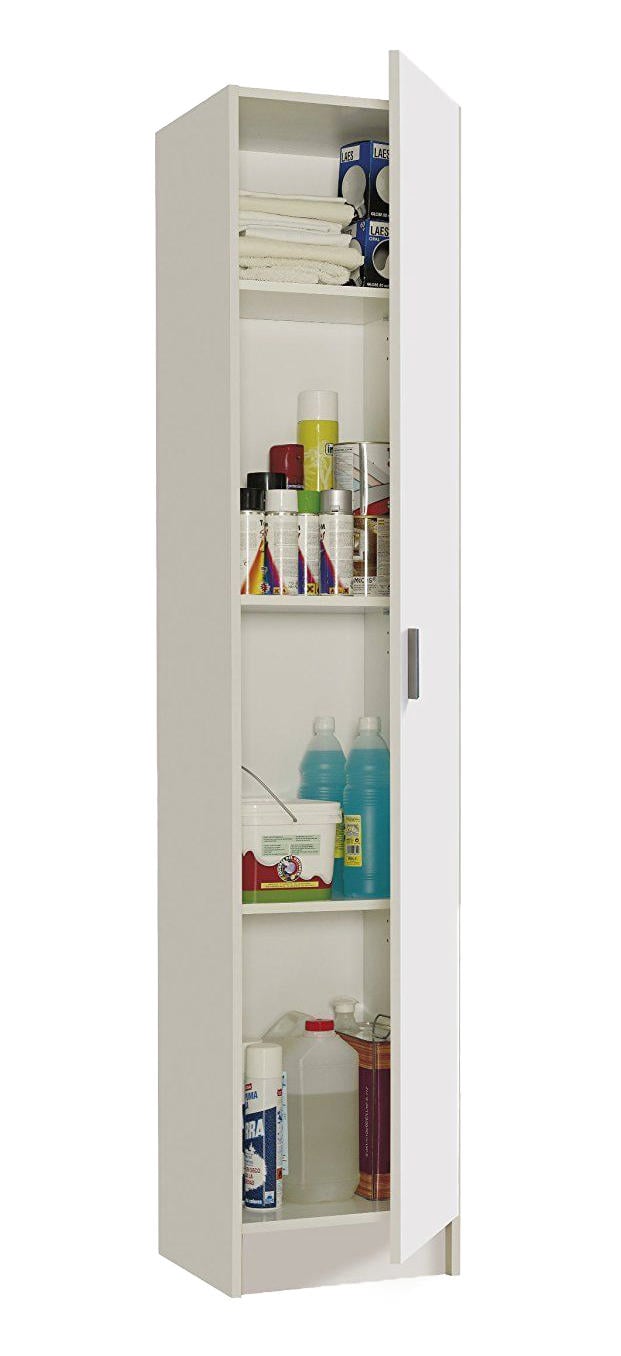 Fores Dolap 1 Kapılı 7141 Beyaz 37,2Χ37Χ180Cm