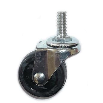 Vidalı Siyah Tekerlekler 65Mm-60Kg