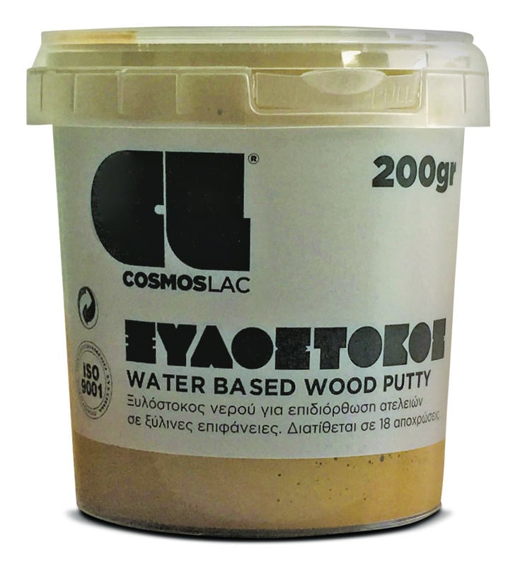 Cosmoslac Ahşap Macunu Ceviz Rengi Dolgu Macunu 200Gr