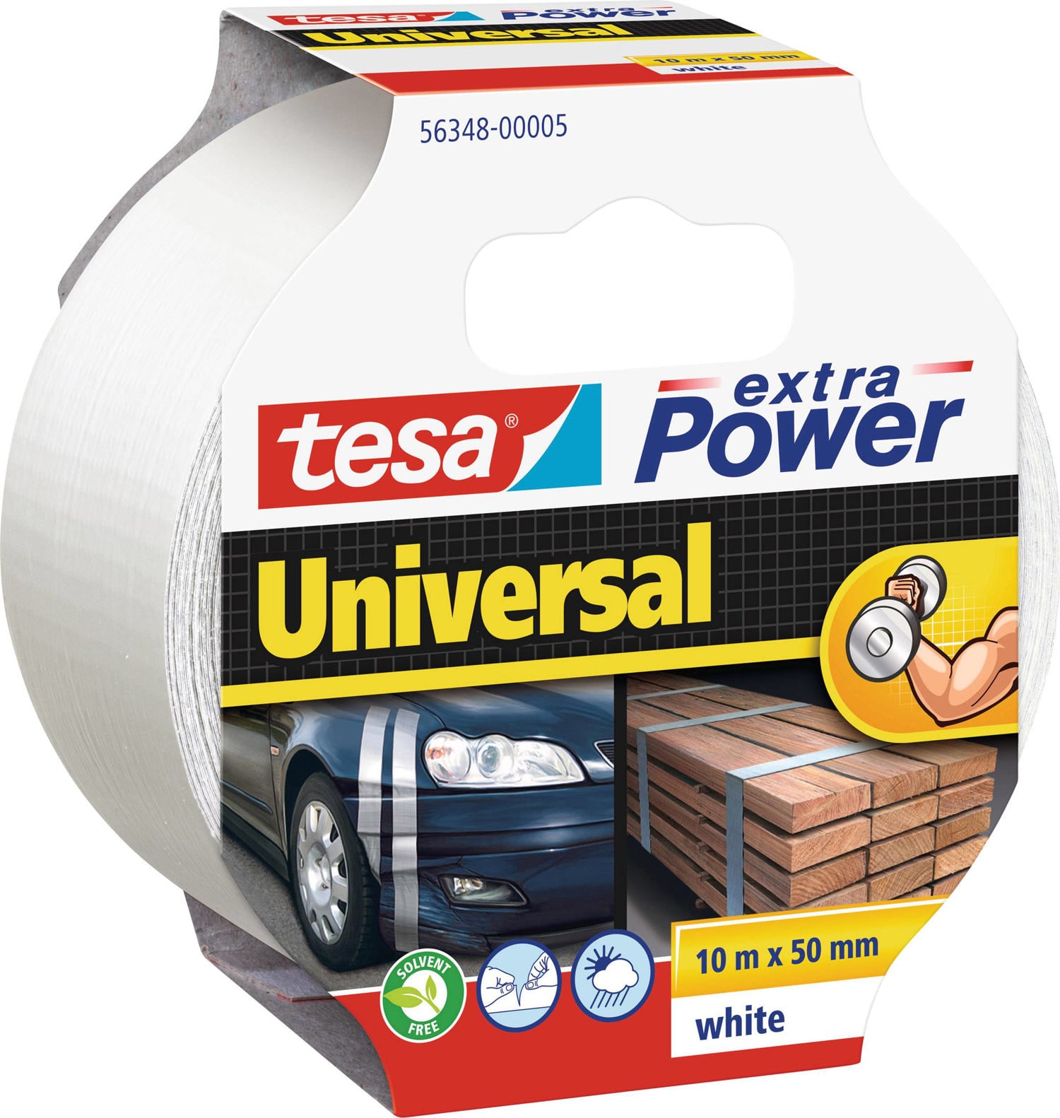 Tesa Kumaş Bant Extra Power 10Mx50Mm Beyaz