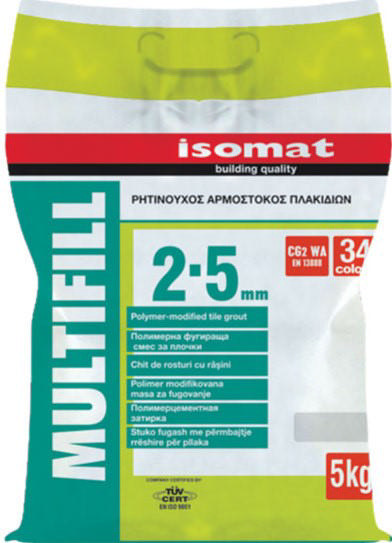 Isomat Renkli Çimento Bazlı Fuga Dolgu Malzemesi Cg2 Gri 5Kg