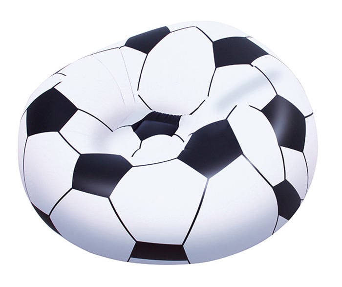 Bestway 75010 Futbol Topu Şeklinde Şişme Sandalye 114Cm X 112Cm X 66Cm