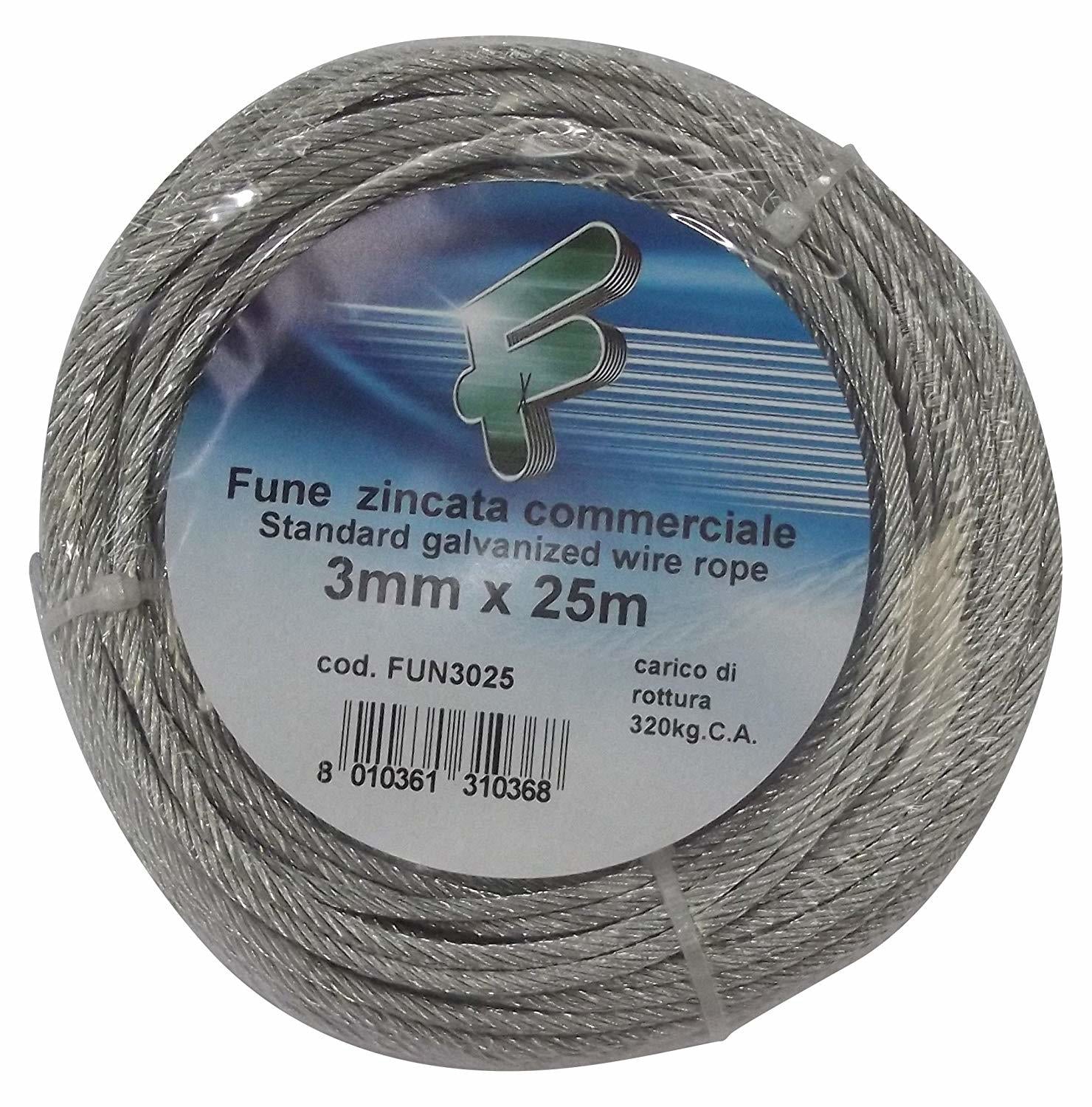 Filomat Çelik Tel Halat 4Mm 10M
