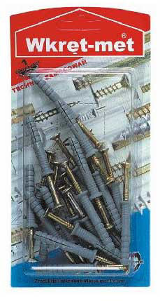 Wret-Met 11 Parça Çekiçle Çakılan Dübel 6X80Mm